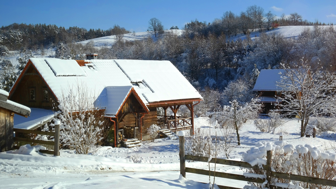 Zagroda Magija – ośrodek w Bieszczadach, widok panoramiczny